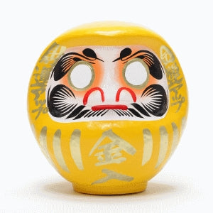 ตุ๊กตาดารุมะ TK – ตุ๊กตาดารุมะนำโชคของญี่ปุ่น ตัวอักษร “คิน” สีทอง (ความร่ำรวยและความเจริญรุ่งเรือง)